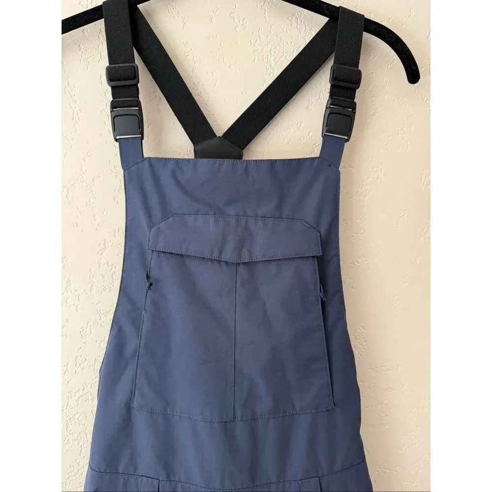 FlyLow Women’s Navy Sphynx  Bib Overalls - Picture 4 of 6